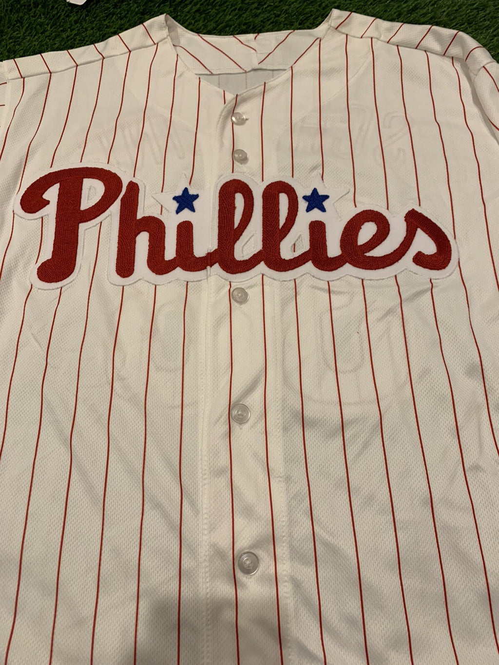 Curt Schilling Philadelphia Phillies Game Model Jersey Signed MLB Authenticated