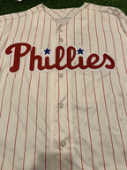 Curt Schilling Philadelphia Phillies Game Model Jersey Signed MLB Authenticated