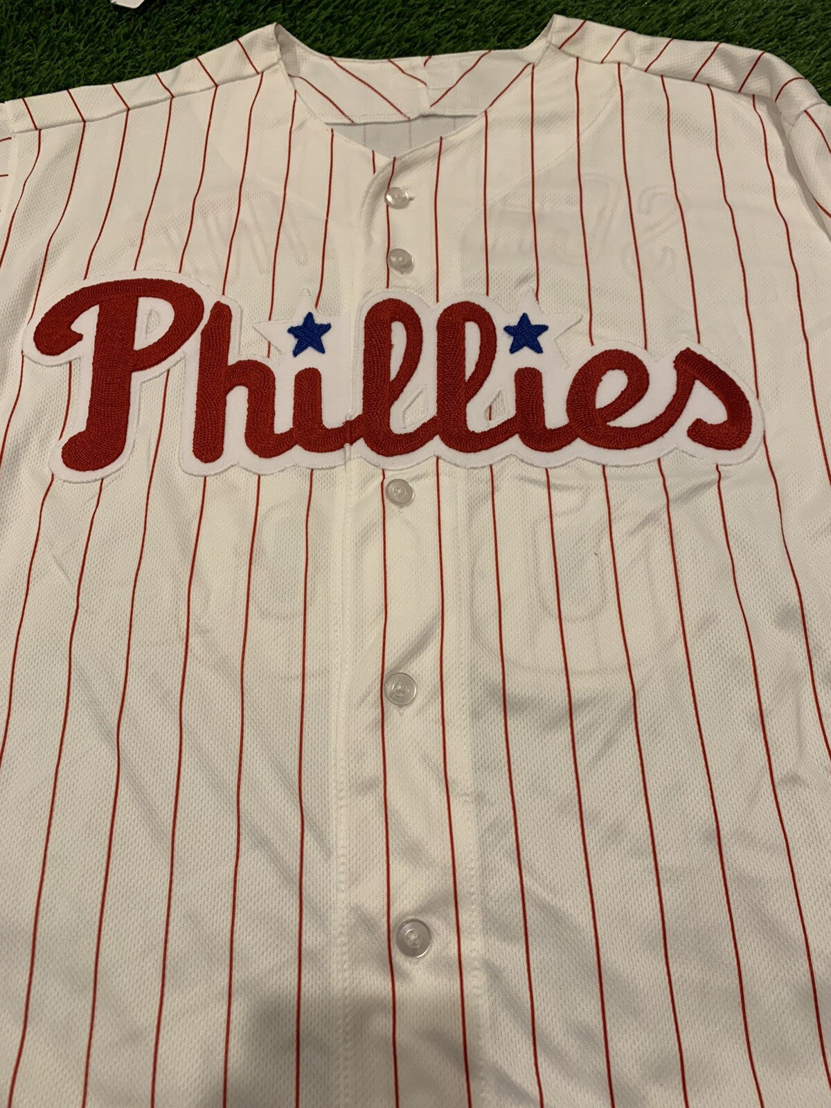 Curt Schilling Philadelphia Phillies Game Model Jersey Signed MLB Authenticated