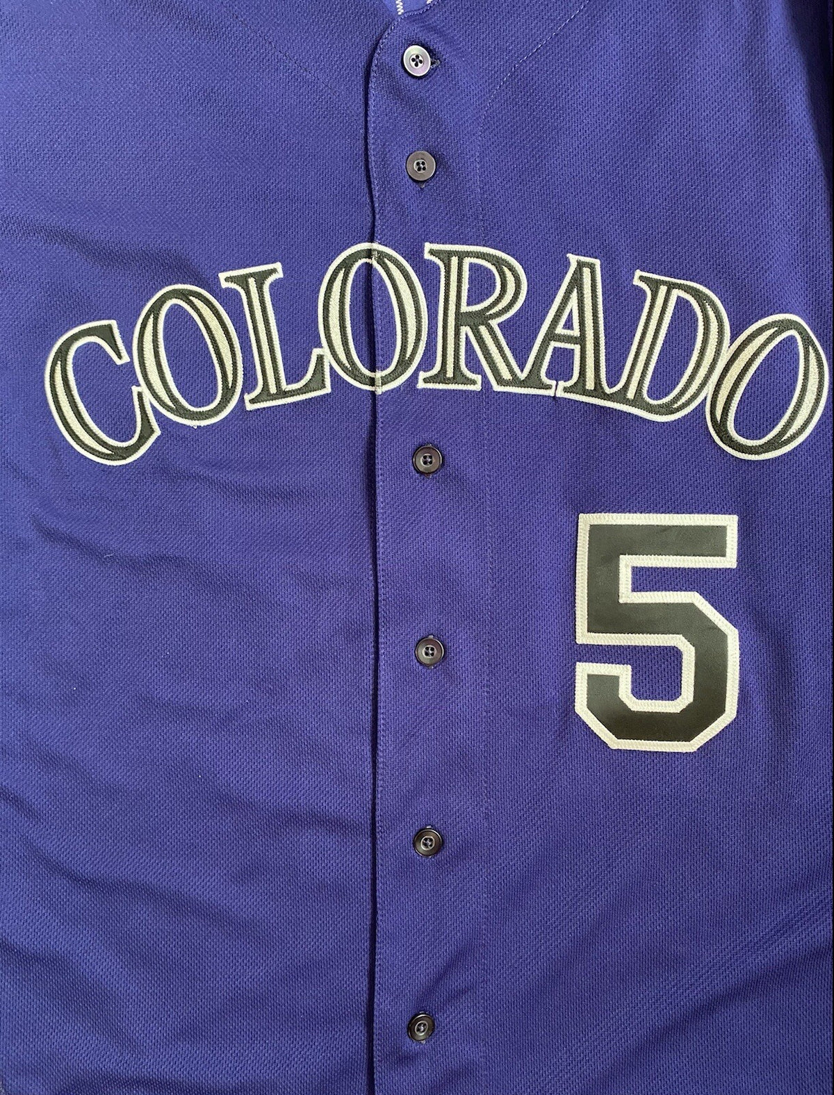 Carlos Gonzalez Colorado Rockies Game Used Jersey “Career Hits 1004-1006” Signed