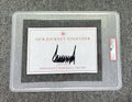 Donald Trump Signed Book Insert “Our Journey Together” PSA/DNA LOA