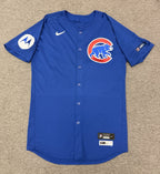 Kyle Tucker Chicago Cubs Game Used Jersey 2025 - 142nd HR & Postseason MLB Auth