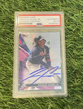 Ronald Acuna Jr. Signed 2021 Topps Finest #FA-RAJ Auto PSA