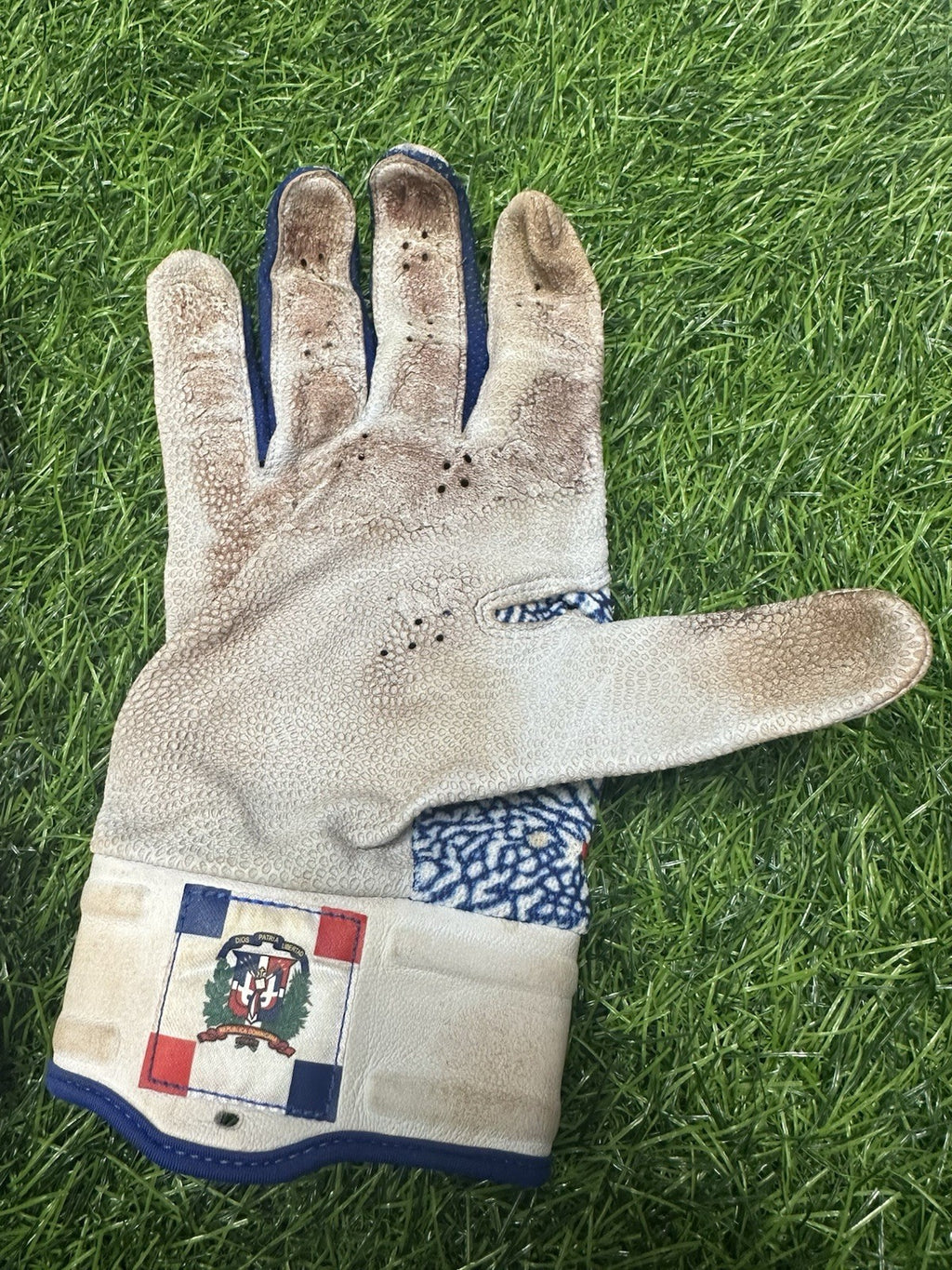 Vladimir Guerrero Jr. Toronto Blue Jays Game Used Batting Gloves 2022 GUG LOA