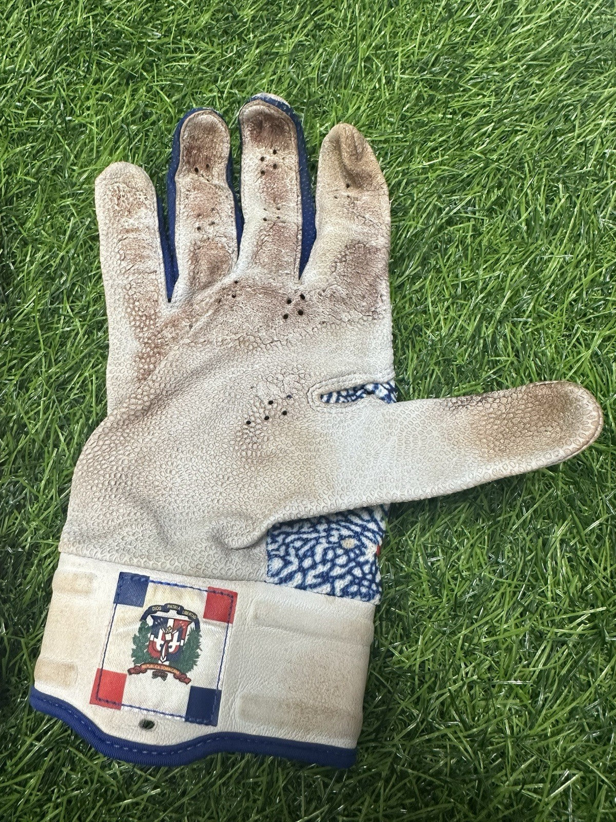 Vladimir Guerrero Jr. Toronto Blue Jays Game Used Batting Gloves 2022 GUG LOA
