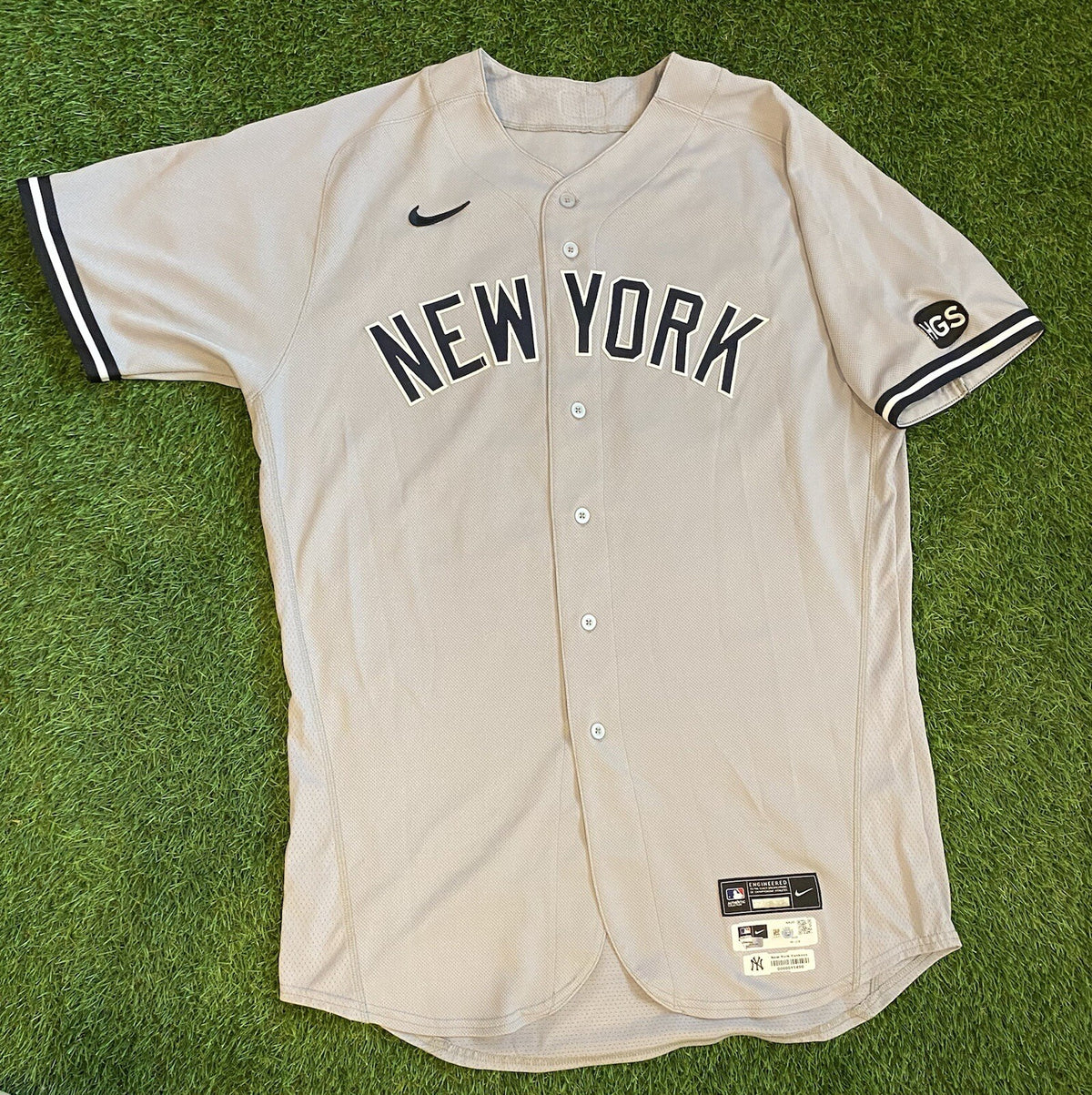 Gary Sanchez New York Yankees Game Used Worn Jersey Career HR 115