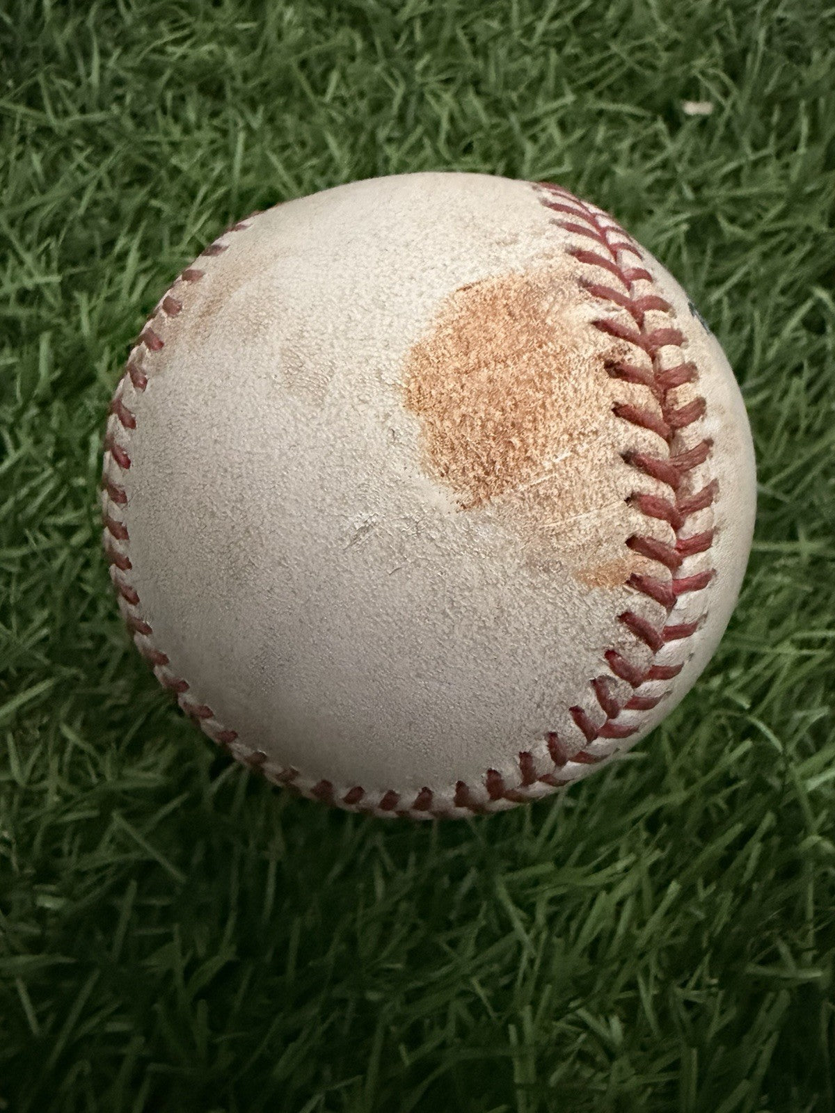 Framber Valdez Astros Game Used Baseball 9th Inning No Hitter Game 2023 MLB Auth