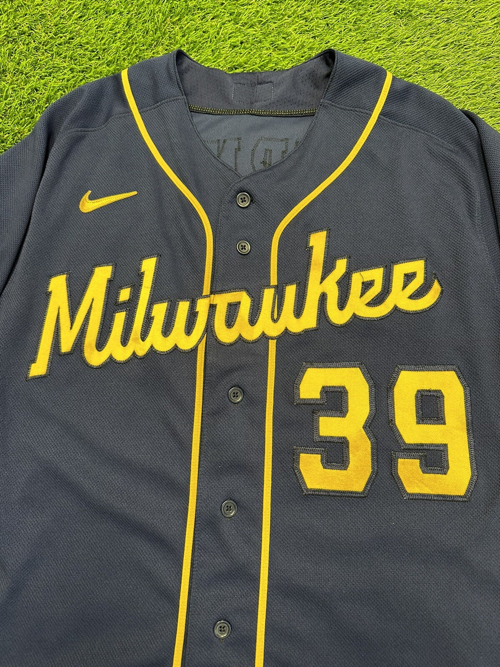 Corbin Burnes Milwaukee Brewers Game Used Worn Jersey 2023 3 Wins