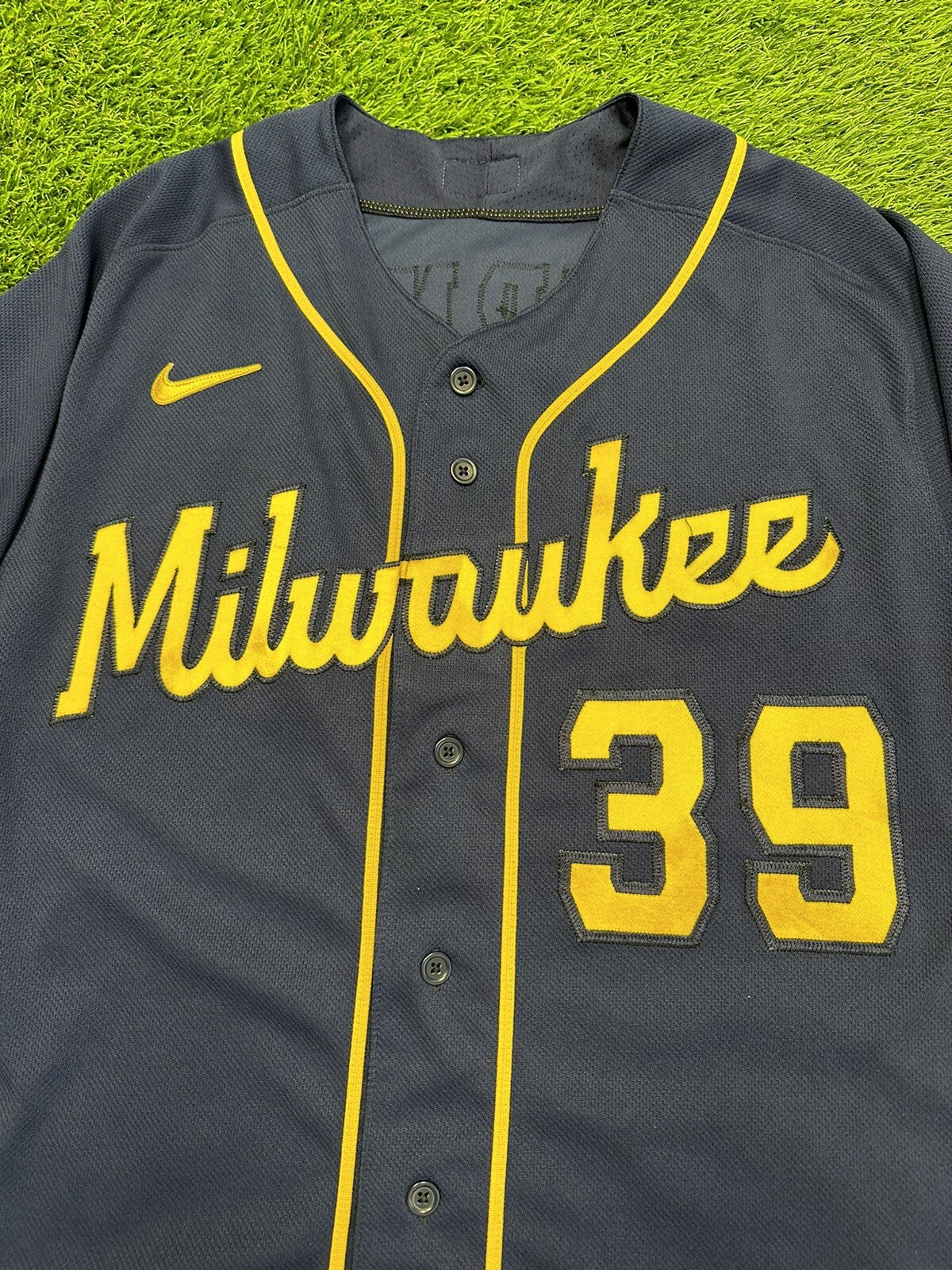 Corbin Burnes Milwaukee Brewers Game Used Worn Jersey 2023 3 Wins