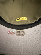 Nico Hoerner Chicago Cubs Game Used Worn Hat 2023 Armed Forces Day Auto MLB Auth