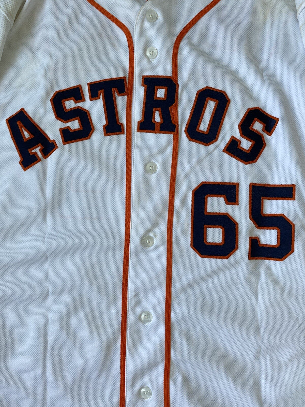 Jose Urquidy Houston Astros Game Used Worn Jersey 2019 MLB Auth
