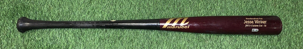 Jesse Winker Cincinnati Reds Game Used Bat 2019 MLB Auth