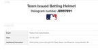 Joe Musgrove San Diego Padres Game Used Worn Helmet 2021 MLB Auth “Final Helmet”