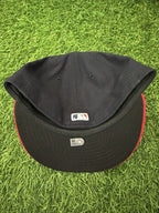 Shane Bieber Cleveland Guardians Game Used Hat 2023 5th Win MLB Auth LOA