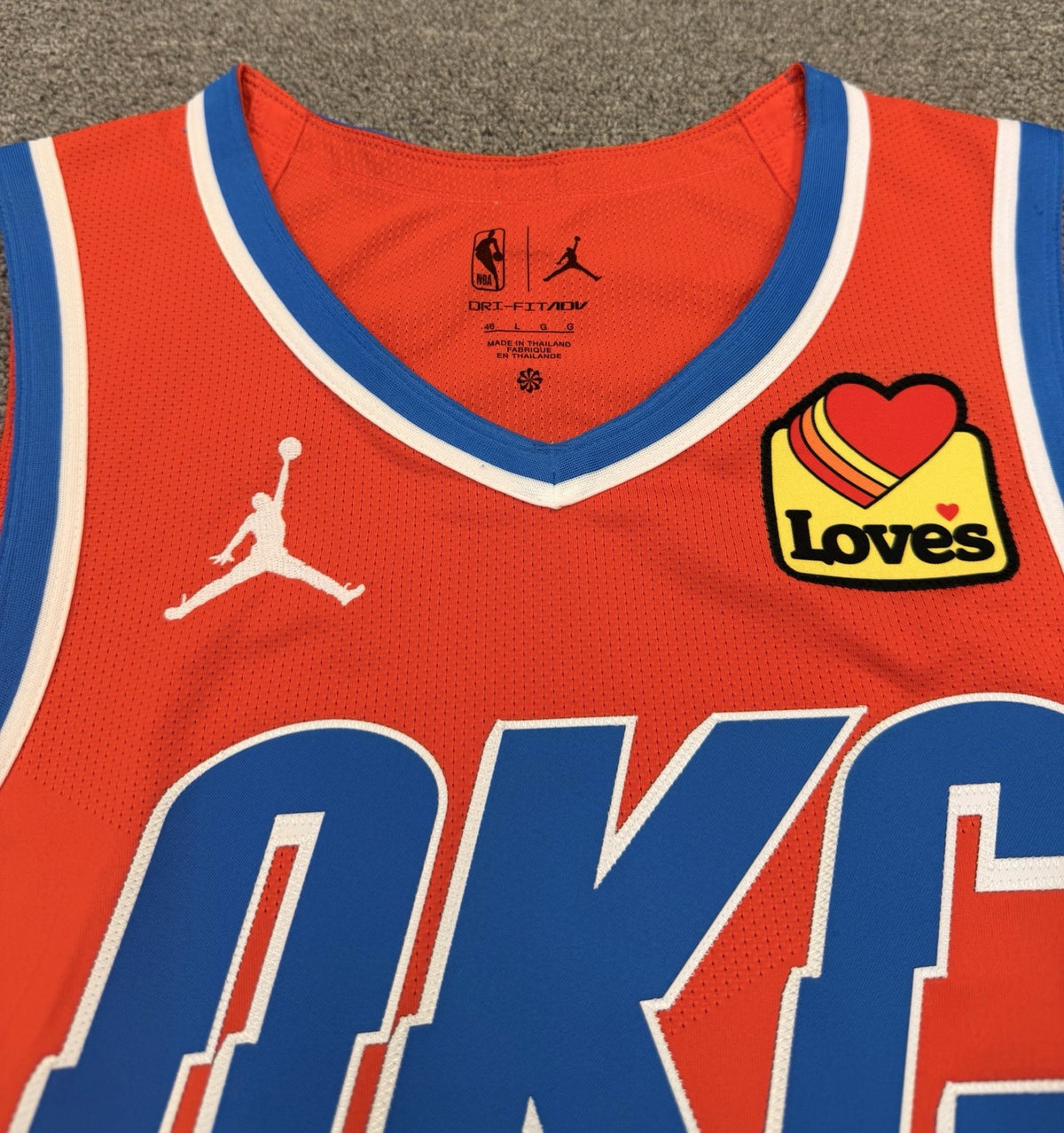 Shai Gilgeous-Alexander Signed OKC Player-Issued Statement Jersey Thunder LOA
