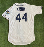 CJ Cron Tampa Bay Rays Game Used Worn Jersey 2018 MLB 5 Games