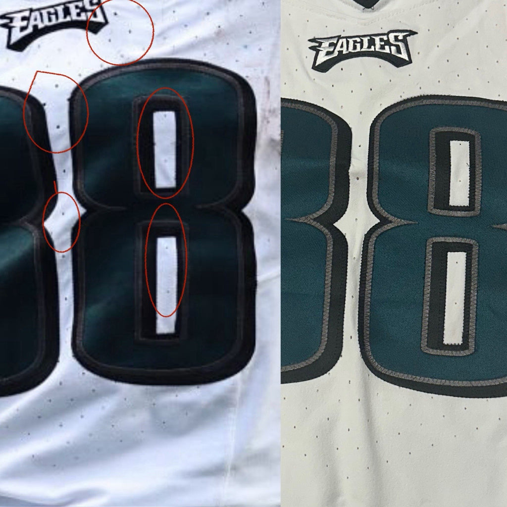 Dallas Goedert Philadelphia Eagles Game Used Worn Jersey 10/8/23 117 Yards TD