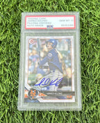 Jarred Kelenic Bowman Chrome 1st Bowman 2018 BDC-6 Signed Auto PSA 10