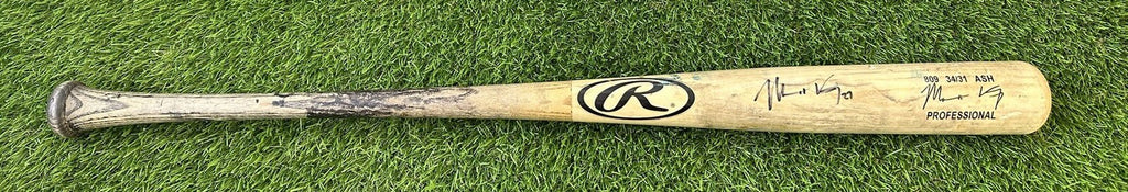 Matt Kemp Colorado Rockies Game Used Bat “Career HR 286” Signed Matched