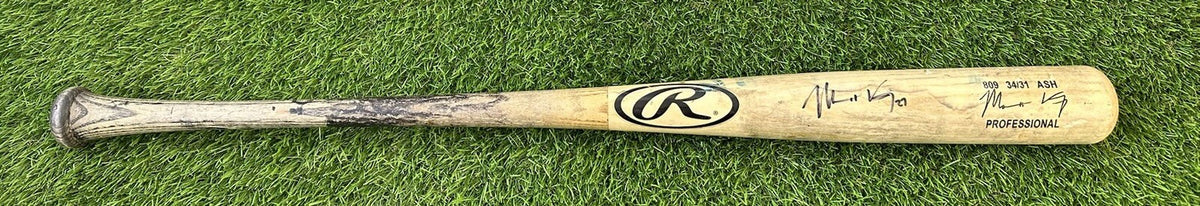 Matt Kemp Colorado Rockies Game Used Bat “Career HR 286” Signed Matched