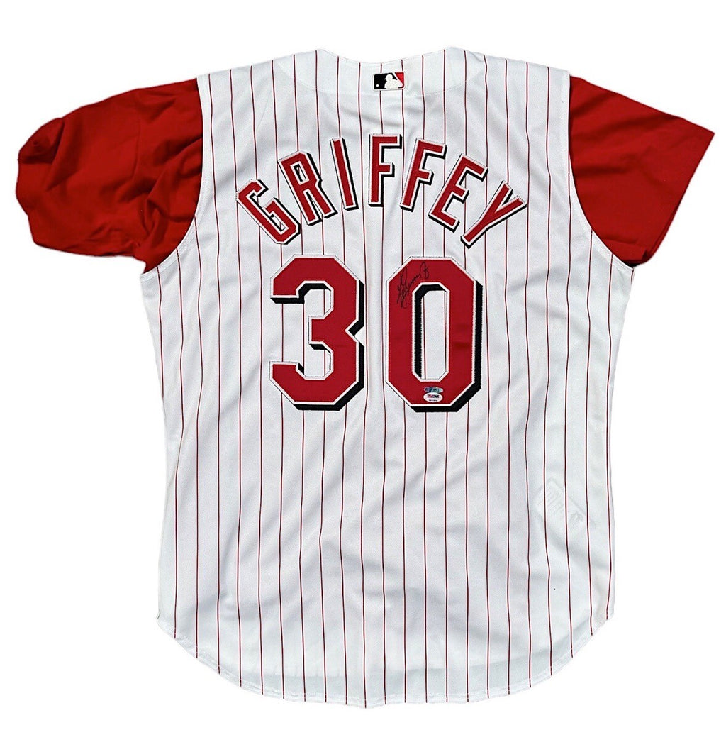 Ken Griffey Jr.  Cincinnati Reds Signed Jersey UDA Auto