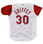 Ken Griffey Jr.  Cincinnati Reds Signed Jersey UDA Auto