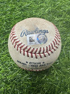 Freddie Freeman Game Used Baseball “Double 6/15/16 - Hit For Cycle” MLB Auth