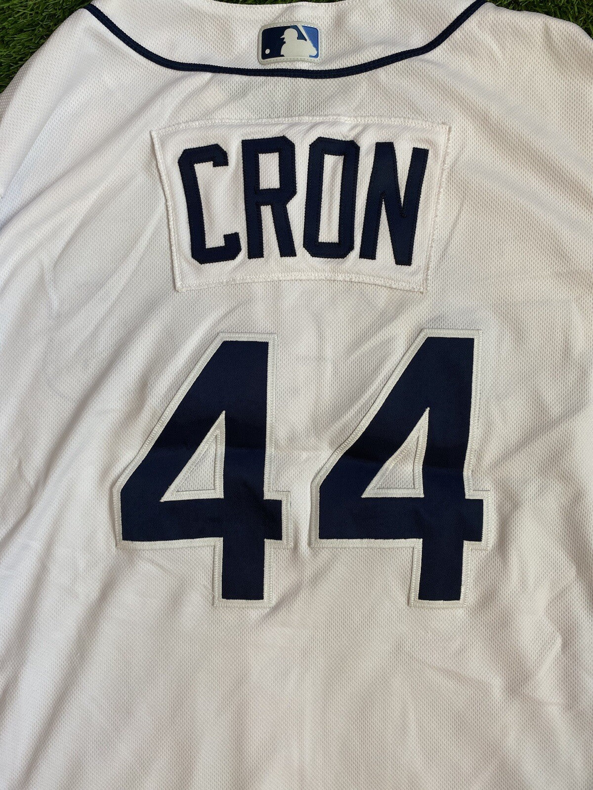 CJ Cron Tampa Bay Rays Game Used Worn Jersey 2018 MLB 5 Games