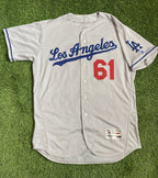 Alex Verdugo Los Angeles Dodgers Player Issued Jersey 2017 MLB Auth