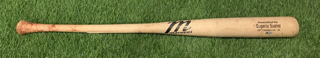 Eugenio Suarez Cincinnati Reds Game Used Bat 2019 “MLB Auth Matched Hit”