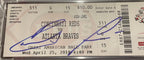 Ronald Acuna Jr. Atlanta Braves “MLB Debut / 1st Hit” Ticket Stub PSA Auth