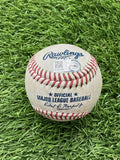 Wander Franco Tampa Bay Rays Game Used Baseball “8th Career Triple” MLB Auth