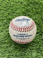 Wander Franco Tampa Bay Rays Game Used Baseball “8th Career Triple” MLB Auth
