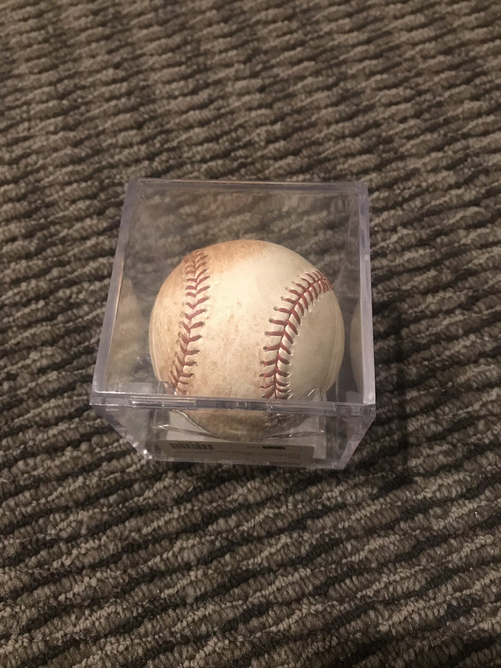 Michael Lorenzen Cincinnati Reds Game Used Baseball MLB Debut MLB Auth