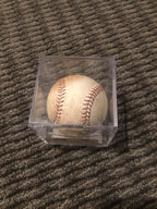 Michael Lorenzen Cincinnati Reds Game Used Baseball MLB Debut MLB Auth