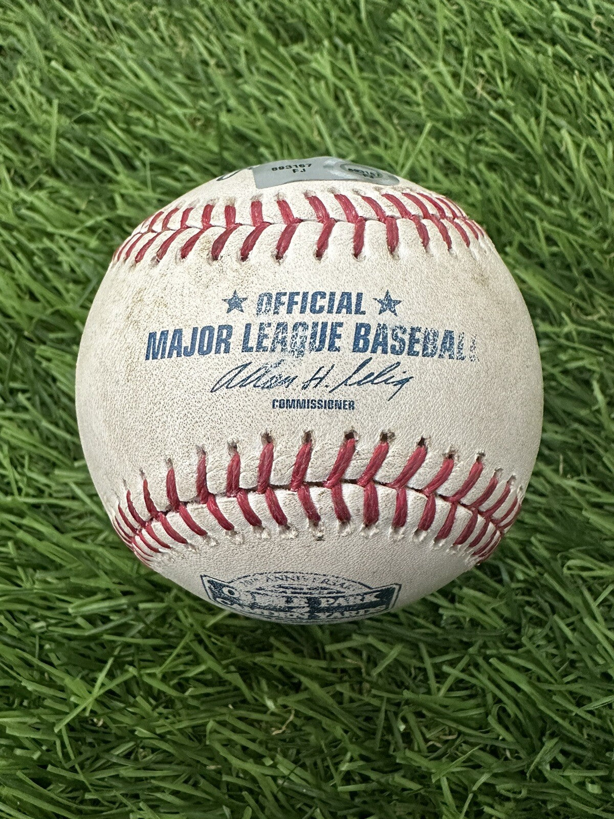 Jim Thome Game Used Baseball FINAL Career Hit (#2328) RBI (#1699) 2012 MLB Auth