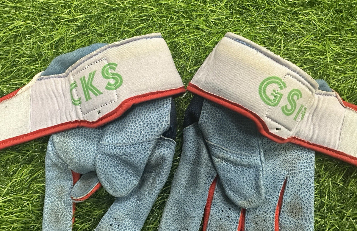 George Springer Toronto Blue Jays Game Used Batting Gloves 2023 GUG LOA