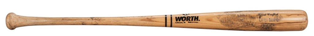 Chili Davis California Angels Game Used Un-Cracked Bat 1992-1995 PSA/DNA LOA