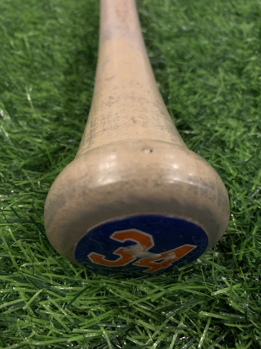 Noah Syndergaard New York Mets Game Used Bat 2019 MLB Auth Excellent Use