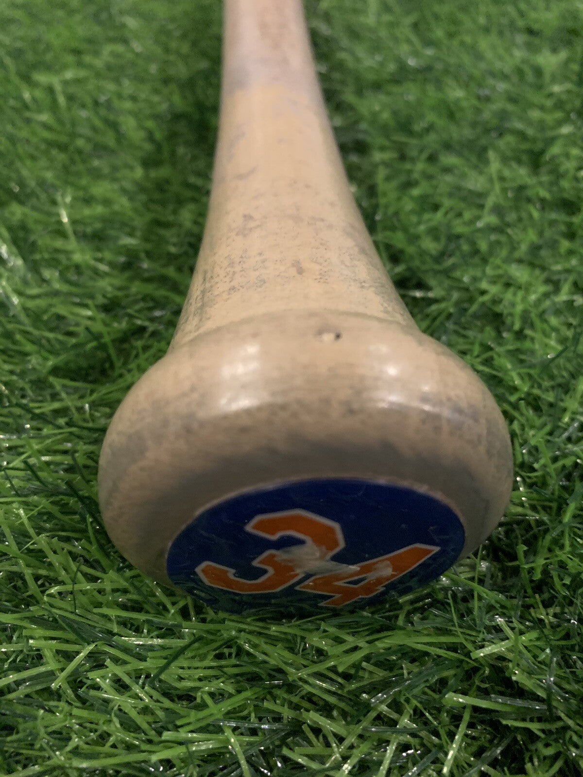 Noah Syndergaard New York Mets Game Used Bat 2019 MLB Auth Excellent Use