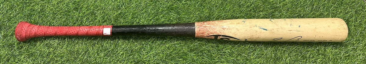 Ronald Acuna Jr. Atlanta Braves Game Used Bat 2024 Signed Auto Uncracked GUG LOA