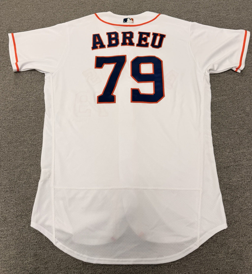 Jose Abreu Houston Astros Game Issued Jersey 2023 MLB Auth LOA