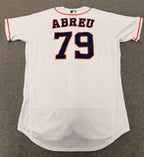 Jose Abreu Houston Astros Game Issued Jersey 2023 MLB Auth LOA