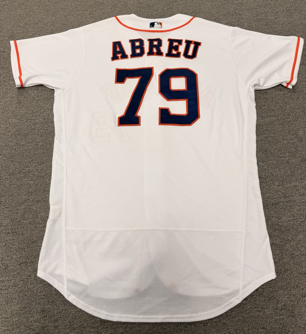 Jose Abreu Houston Astros Game Issued Jersey 2023 MLB Auth LOA