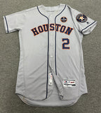 Alex Bregman Houston Astros Game Used Jersey “Final HR of 2017” MLB Auth