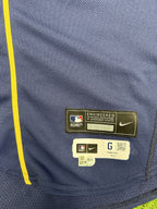 Corbin Burnes Milwaukee Brewers Game Used Worn Jersey 2023 3 Wins