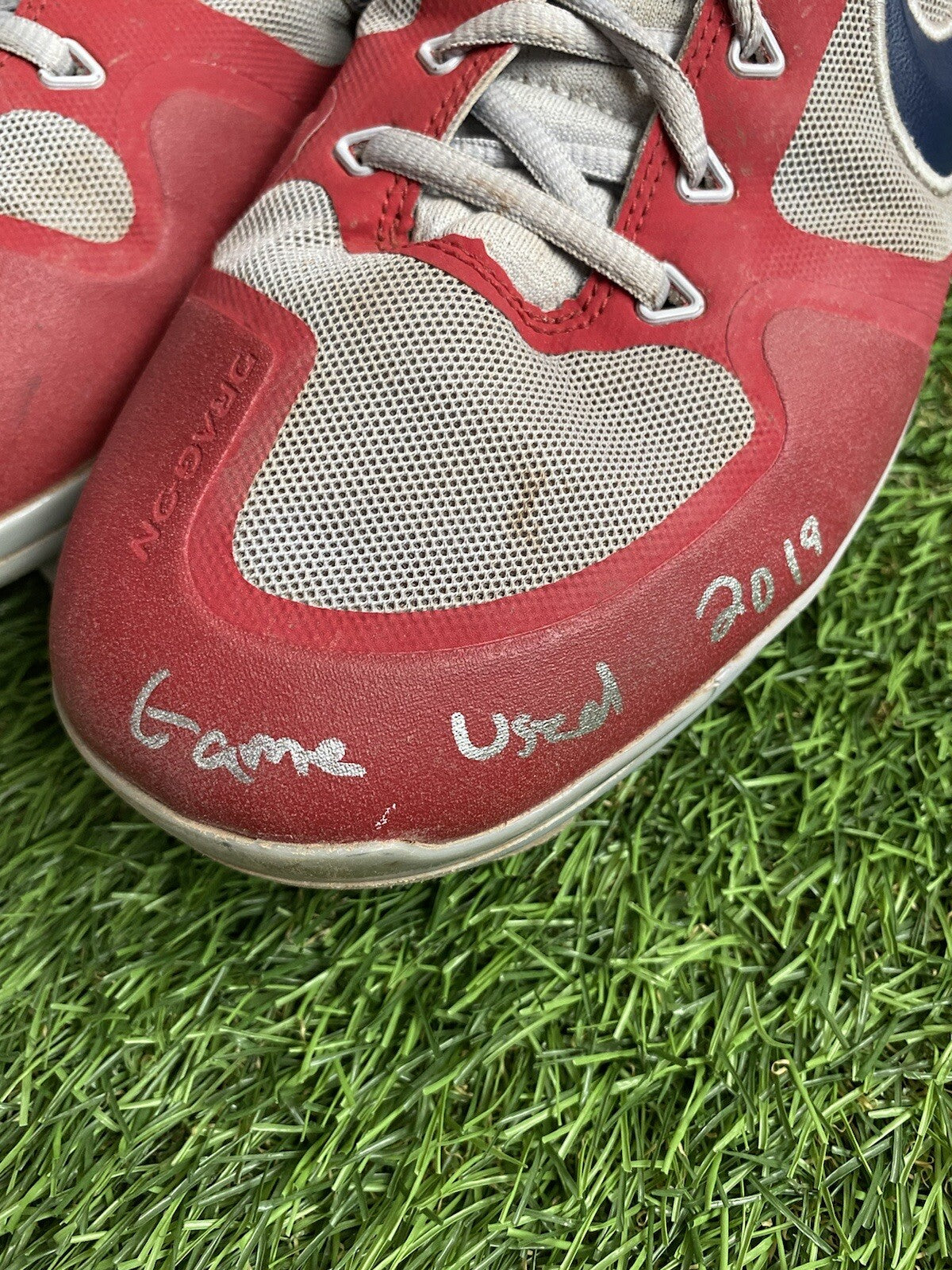 Paul Goldschmidt St. Louis Cardinals Game Used Cleats Signed MLB Auth LOA