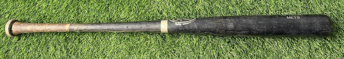 Mo Vaughn New York Mets Game Used Bat 2002 Photo Matched