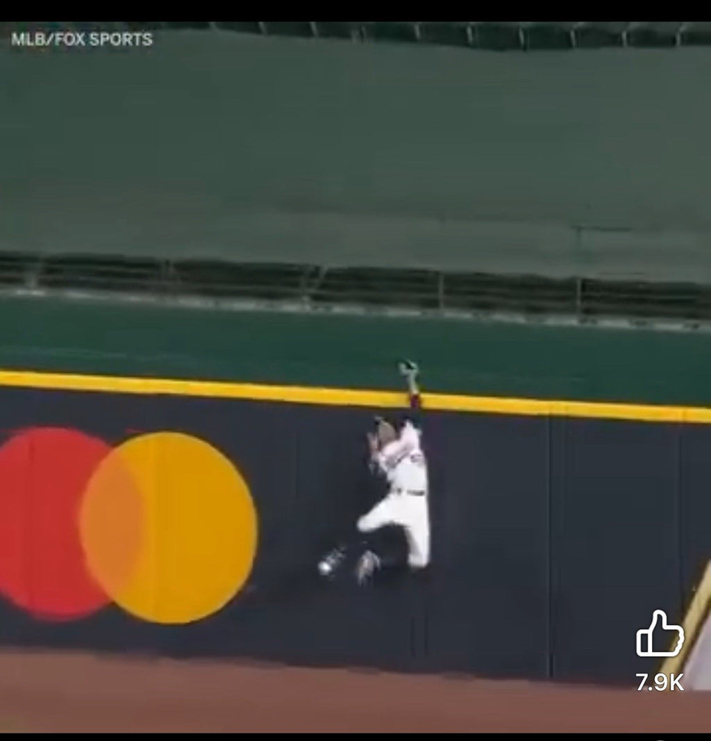 Mookie Betts 2020 NLCS Game 7 Robbed HR Baseball – Hit by Freddie Freeman  MLB