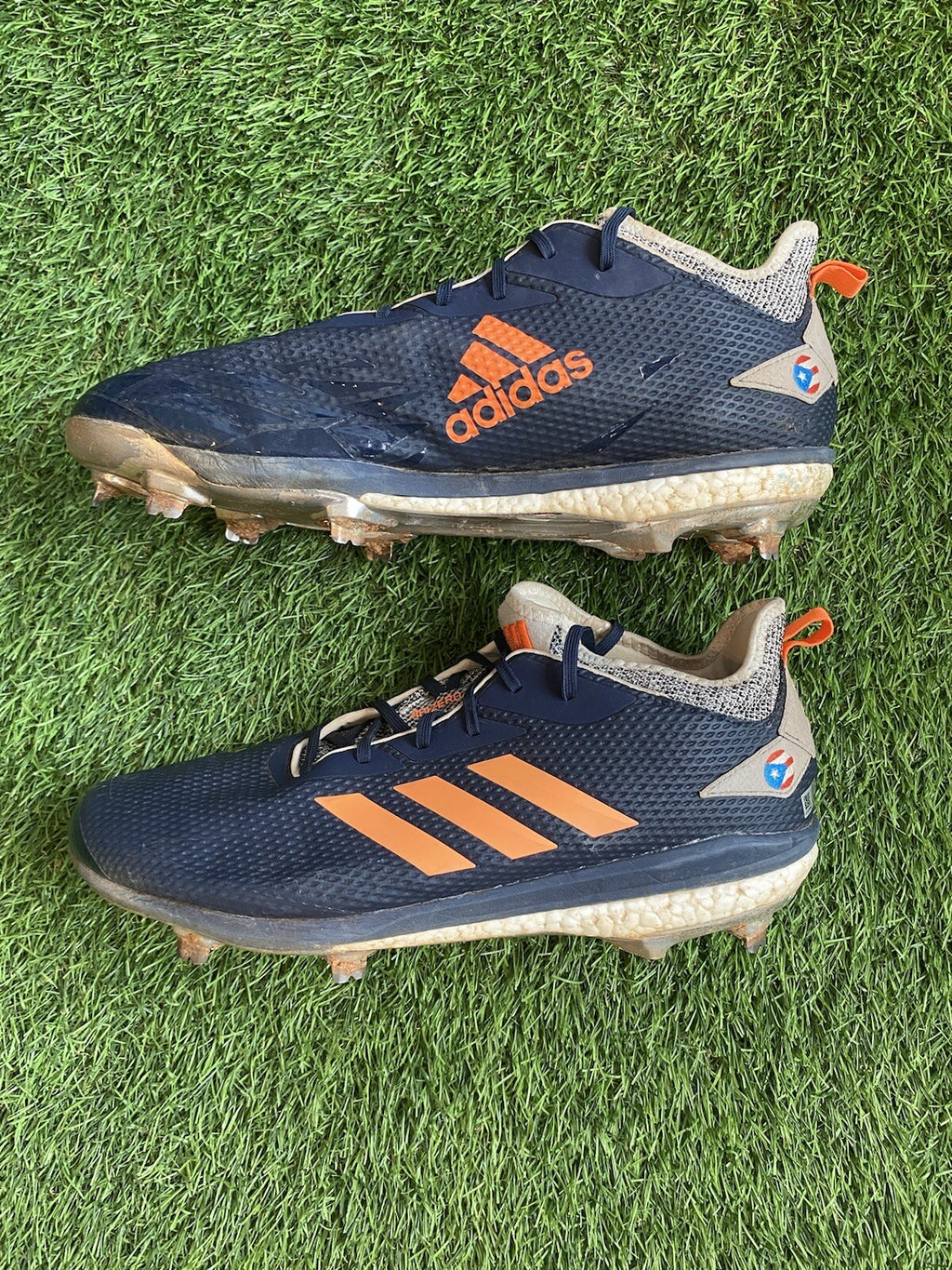 Carlos Correa Houston Astros Game Used Cleats Signed 2018 “76th Career HR”